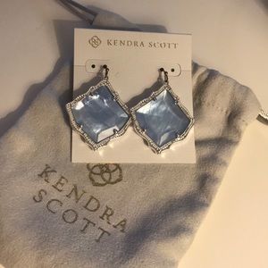Kendra Scott Sky Blue Illusion Kirsten earrings